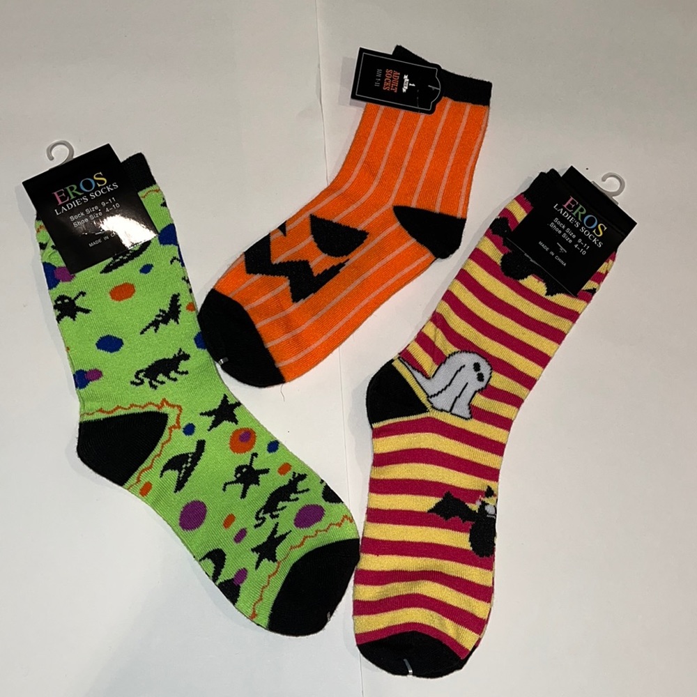 New Halloween socks!
